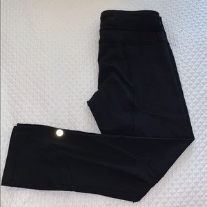 Lululemon Run Inspire Crop Mesh Leggings